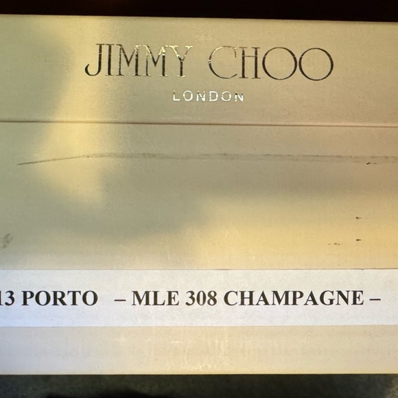 Jimmy Choo Gold/Champage Porto Platform Wedge Espadrille Sandal EU36/6 - Picture 12 of 16
